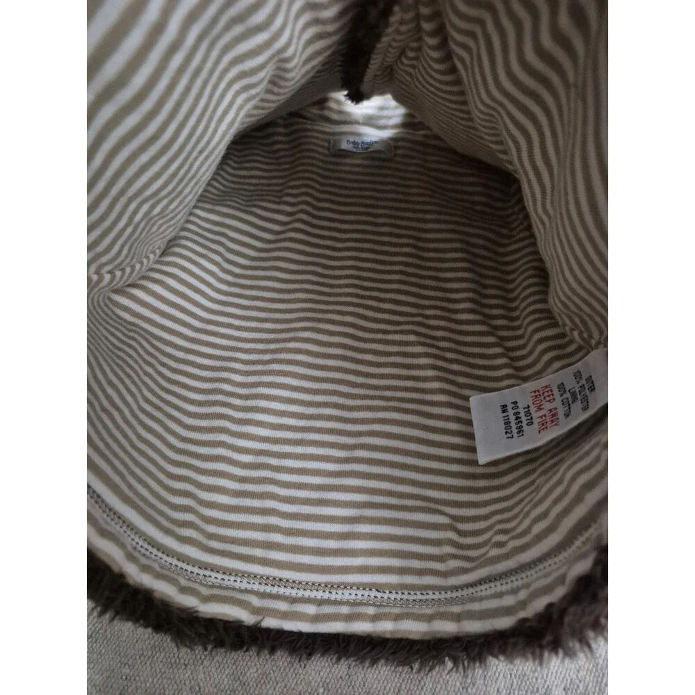 Mini Boden teddy bear Sherman jacket size 6-12M